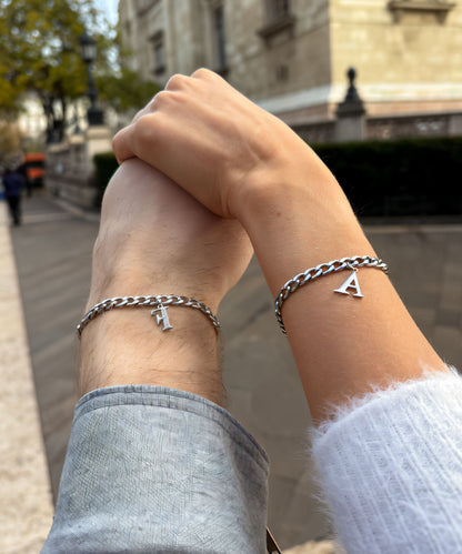 Személyre Szabott Kezdőbetűs Karkötő