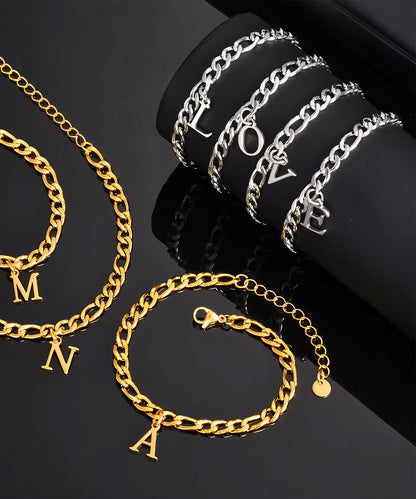 Személyre Szabott Kezdőbetűs Karkötő