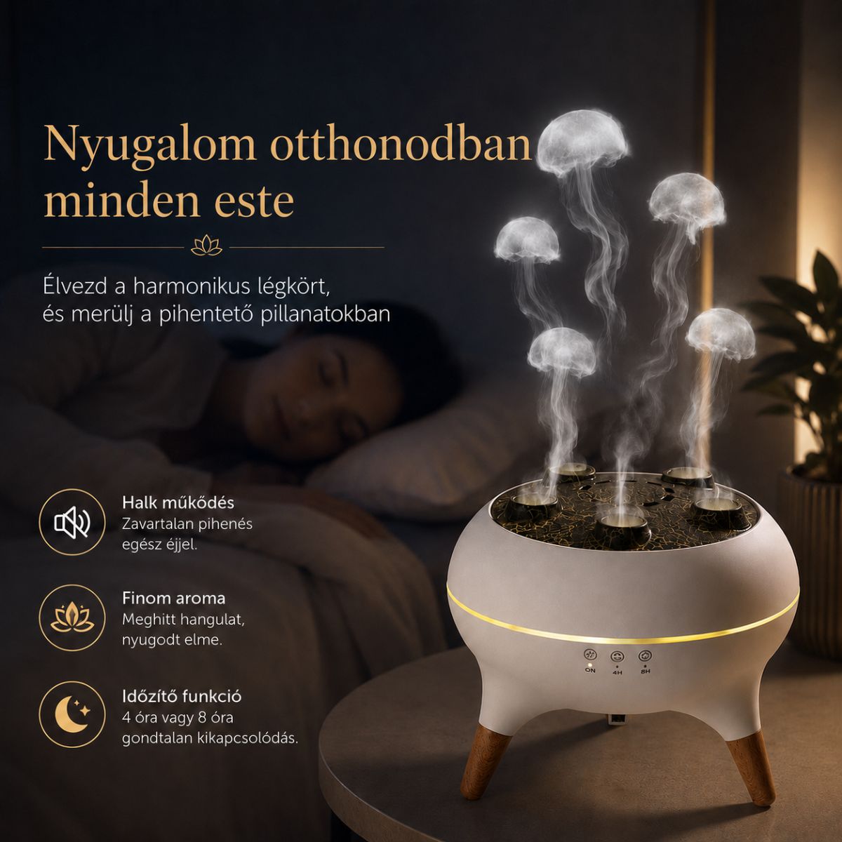 Jellyfish Aroma Diffuser & Humidifier