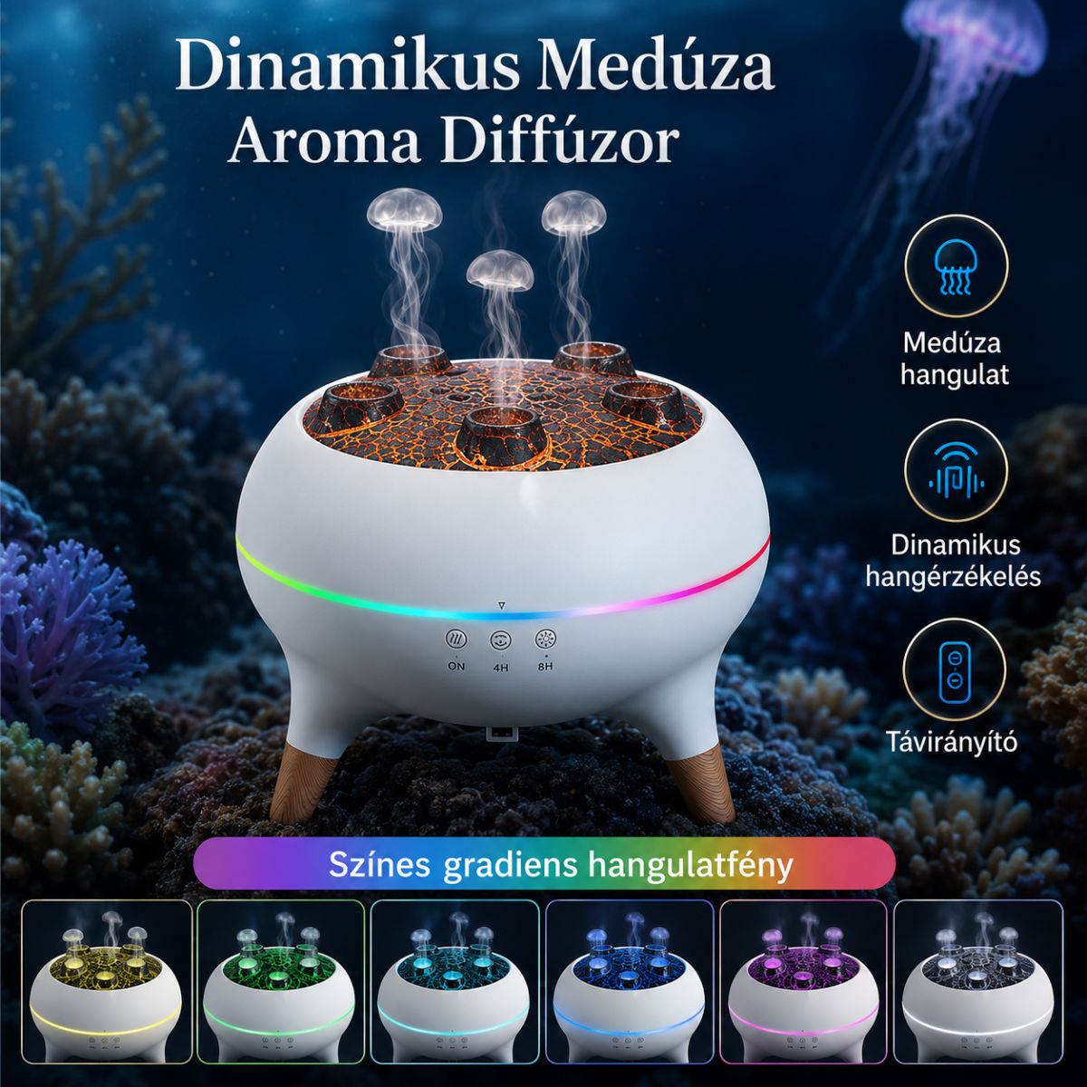 Jellyfish Aroma Diffuser & Humidifier