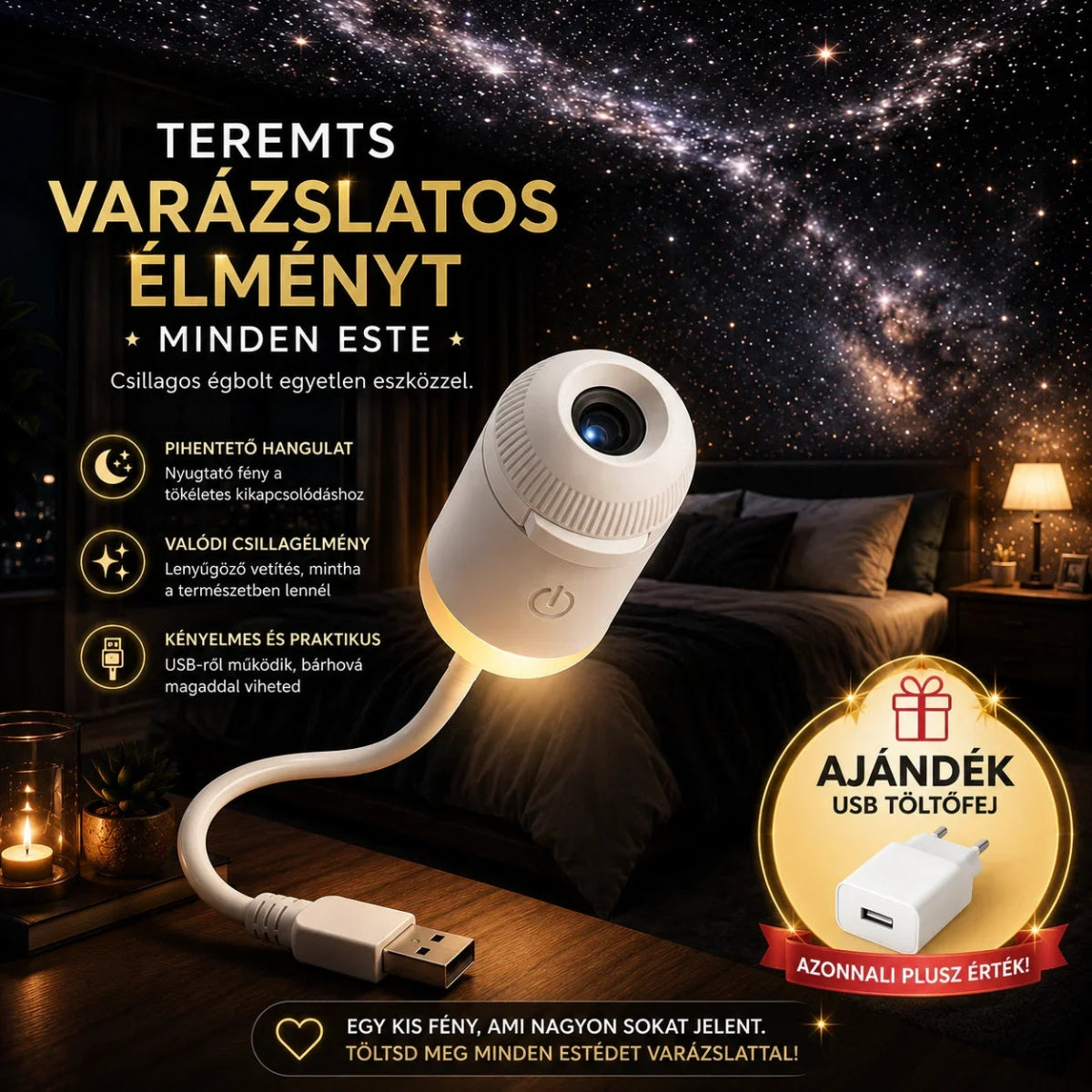 Sternenhimmel Projektor & Nachtlicht