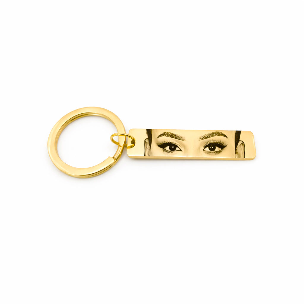 Éternel Regard – Porte-clés Personnalisé