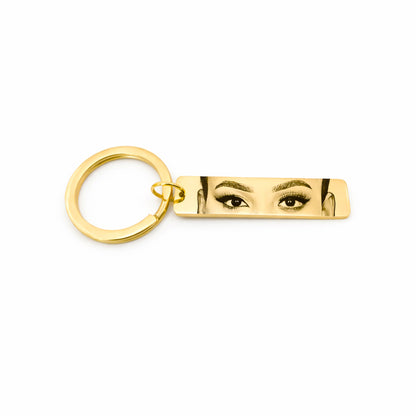 Éternel Regard – Porte-clés Personnalisé